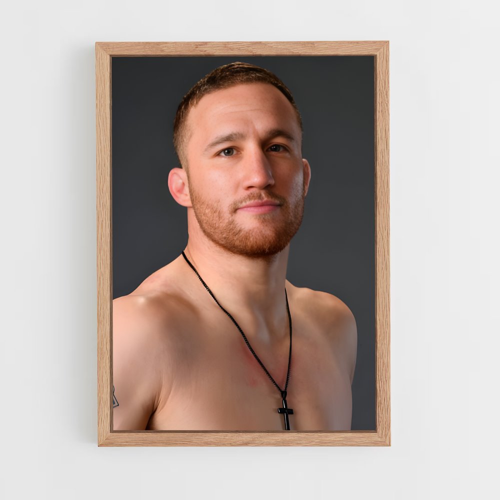 Poster Gaethje Ink – affiche MMA (vue 4)